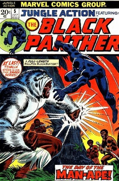 Marvel COMIC BOOK Jungle Action #5 (VG/FN)