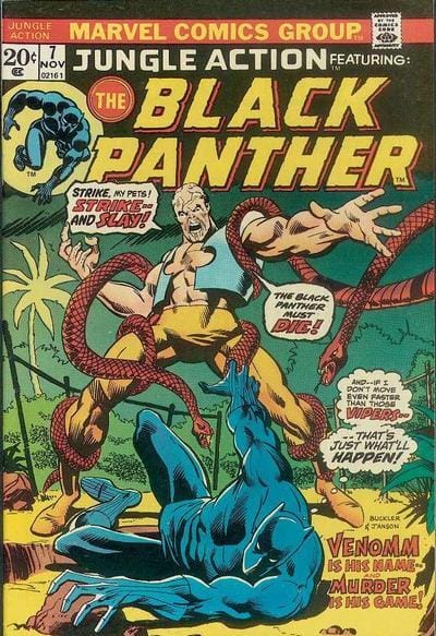 Marvel COMIC BOOK Jungle Action #7 (VG/FN)