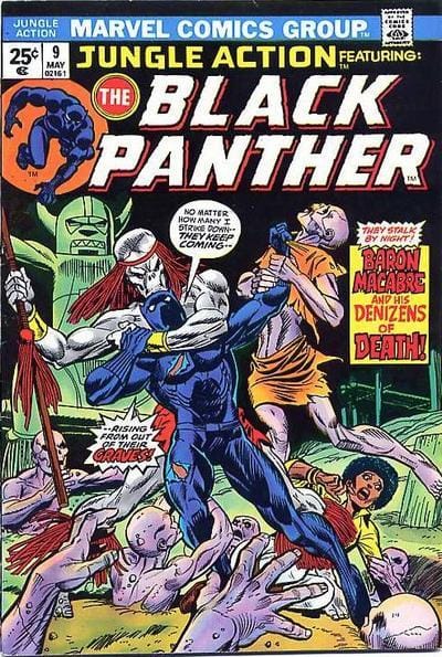 Marvel COMIC BOOK Jungle Action #9 (VG/FN)