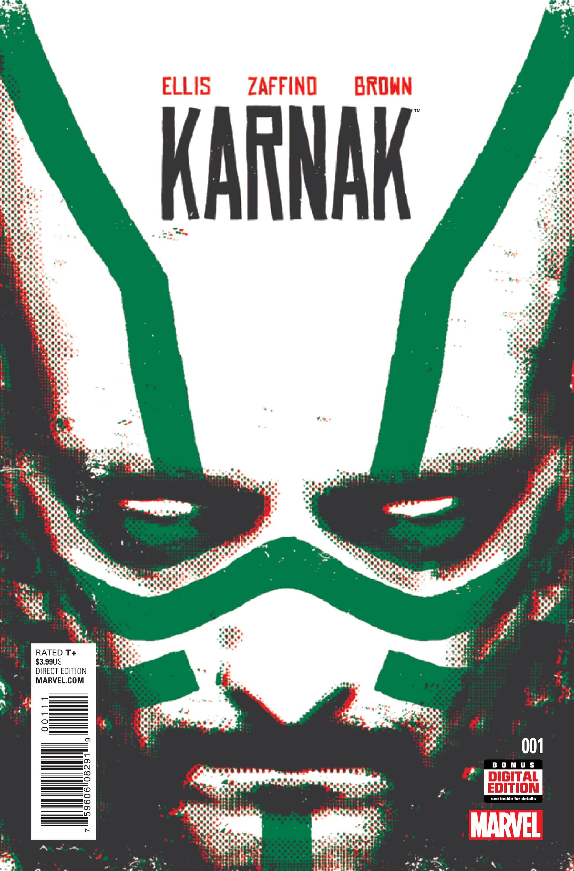 Marvel COMIC BOOK Karnak #1 (VF/NM)