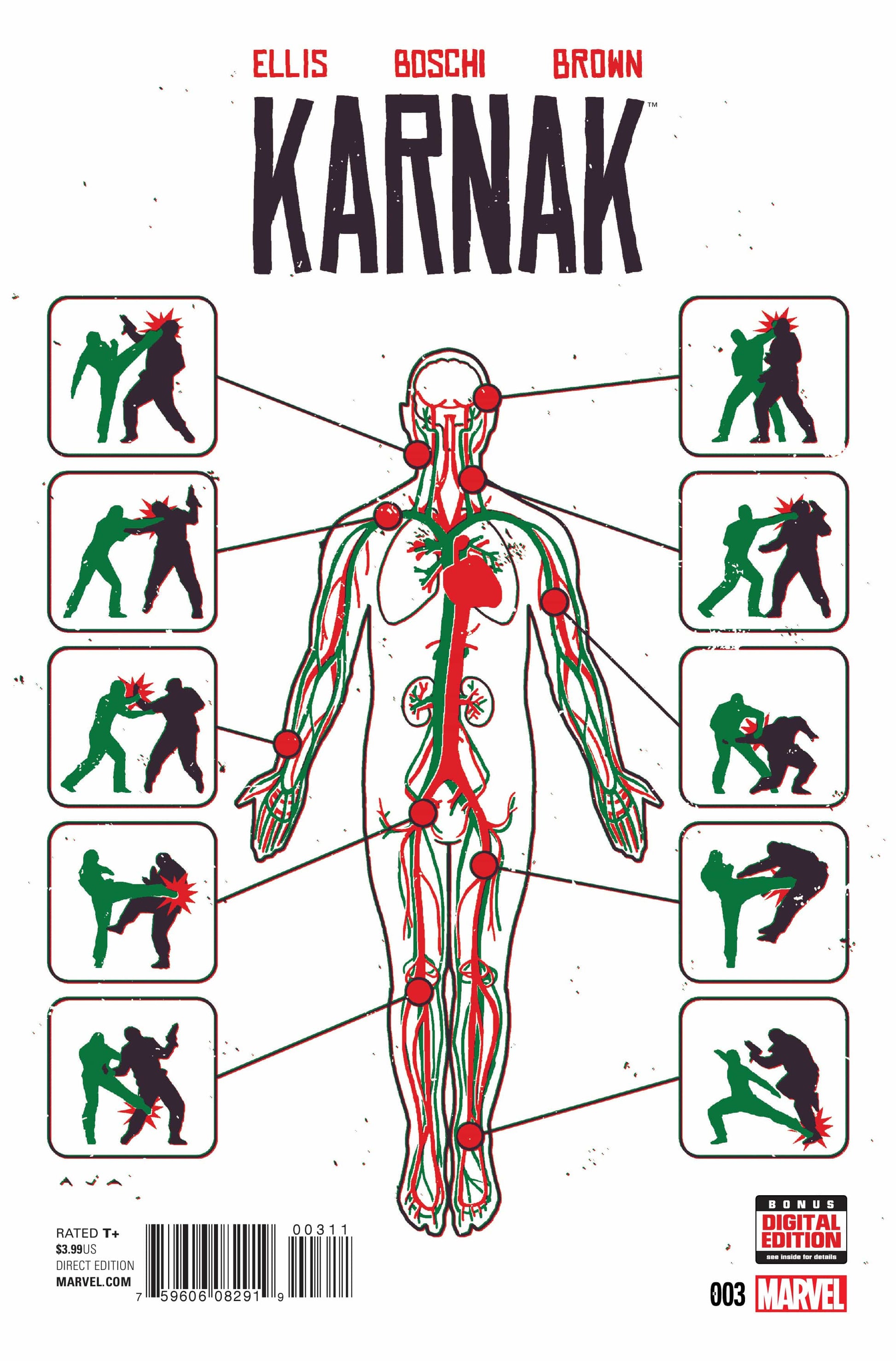Marvel COMIC BOOK Karnak #3 (VF/NM)