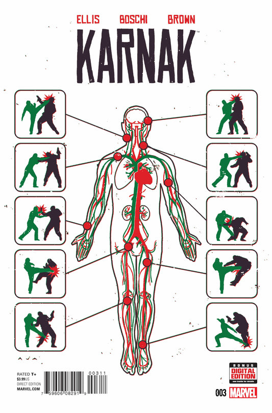 Marvel COMIC BOOK Karnak #3 (VF/NM)