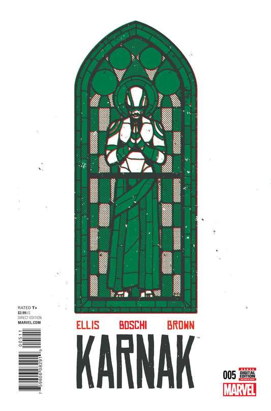 Marvel COMIC BOOK Karnak #5 (VF/NM)
