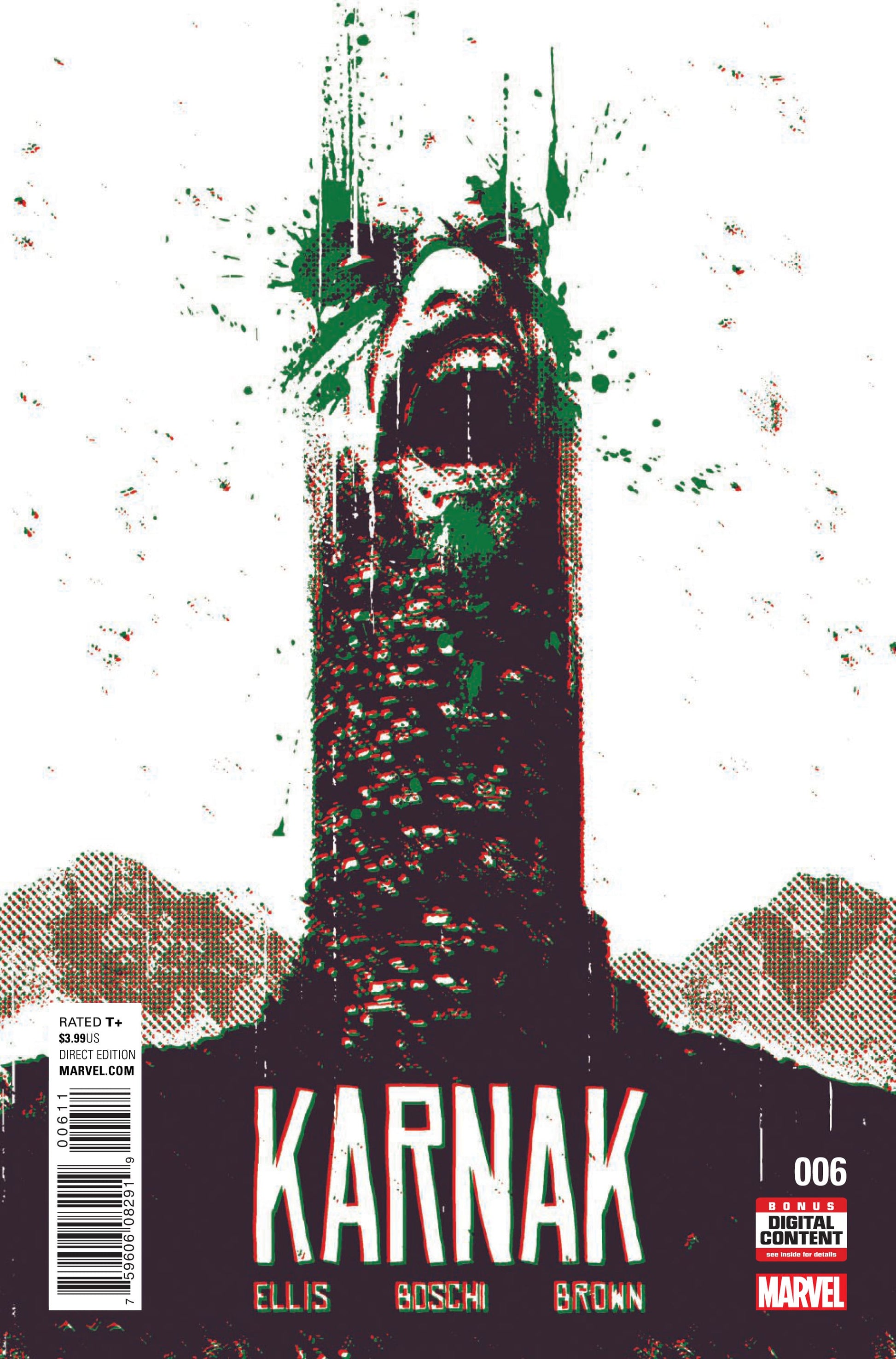 Marvel COMIC BOOK Karnak #6 - 75960608291900611 (VF/NM)