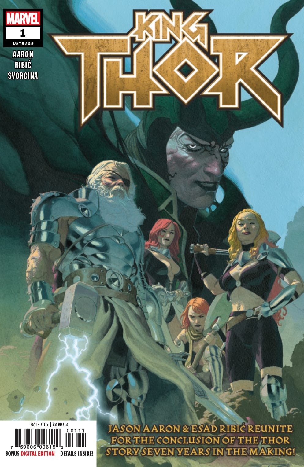 Marvel COMIC BOOK King Thor #1 CVR A Marvel 2019 VF