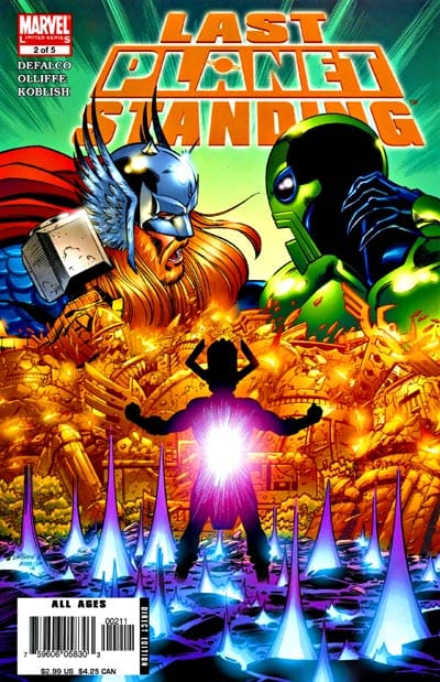 Marvel COMIC BOOK Last Planet Standing #2 (VF/NM)