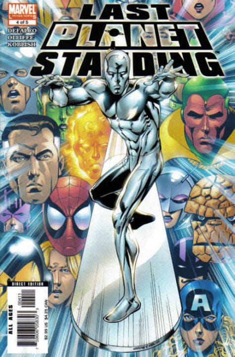 Marvel COMIC BOOK Last Planet Standing #4 (VF/NM)