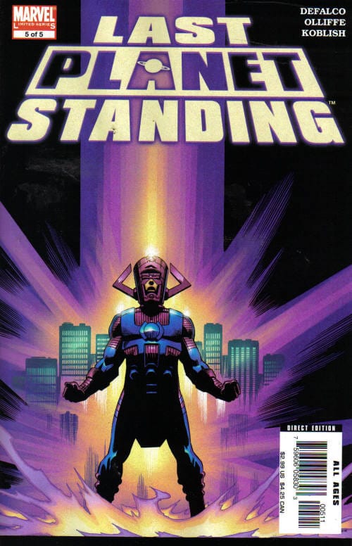 Marvel COMIC BOOK Last Planet Standing #5 (VF/NM)