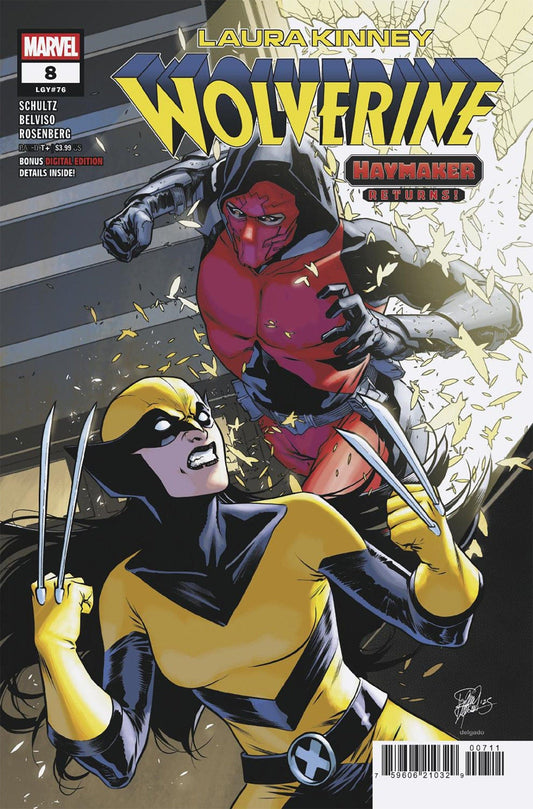 Marvel COMIC BOOK LAURA KINNEY: WOLVERINE #8