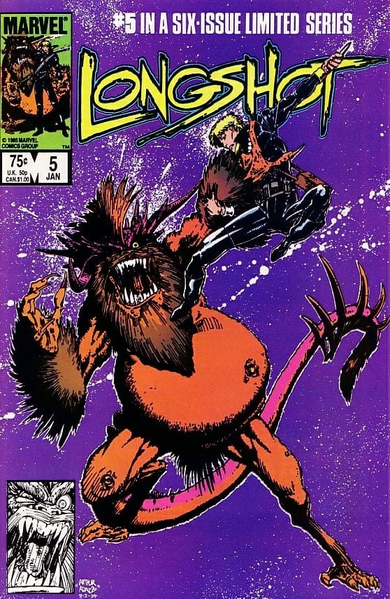 Marvel COMIC BOOK Longshot #5 - CVR A (VF/NM)