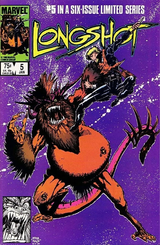 Marvel COMIC BOOK Longshot #5 - CVR A (VF/NM)