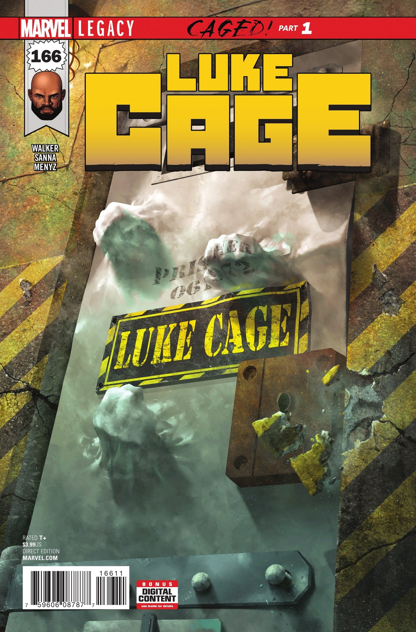 Marvel COMIC BOOK Luke Cage #166 (VF/NM)