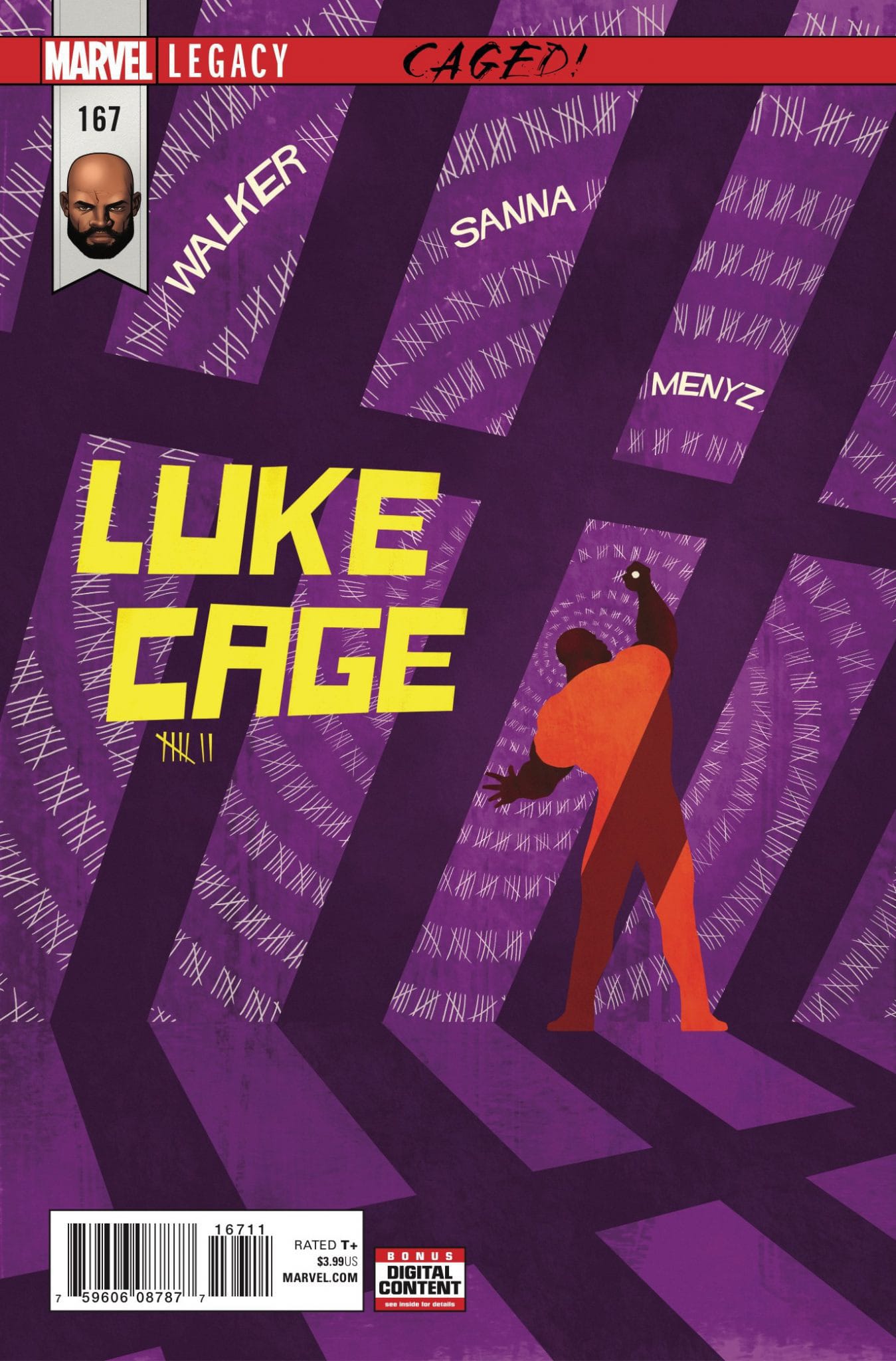 Marvel COMIC BOOK Luke Cage #167 (VF/NM)