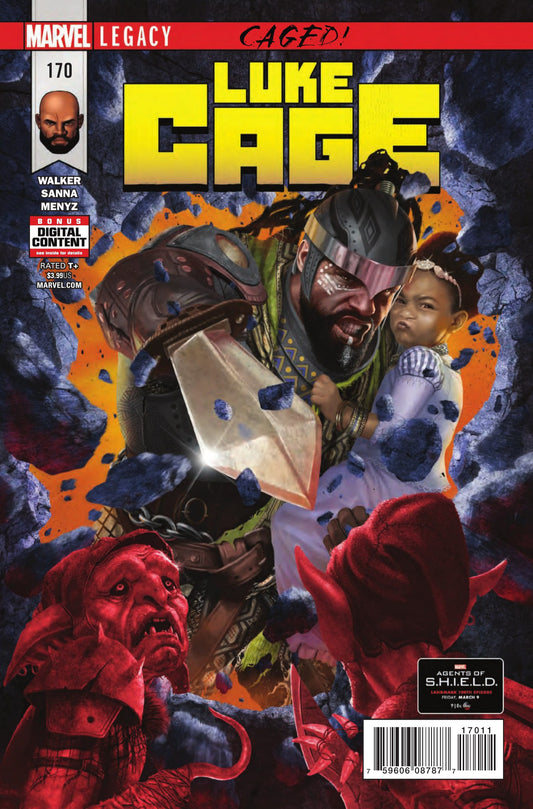 Marvel COMIC BOOK Luke Cage #170 (VF/NM)