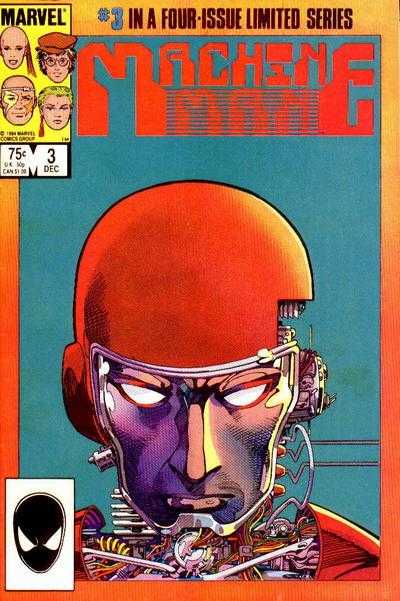 Marvel COMIC BOOK Machine Man #3 (VF)