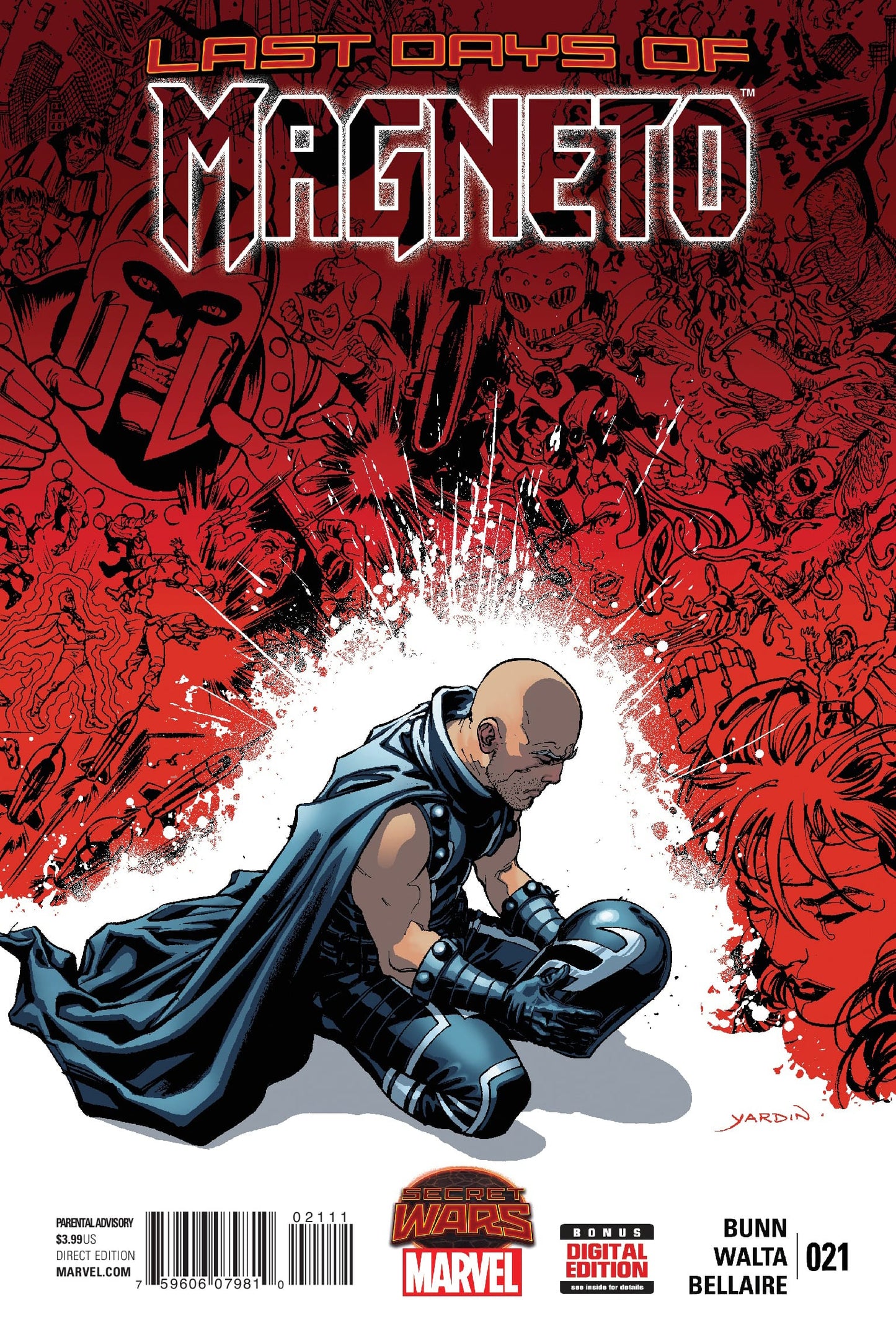 Marvel COMIC BOOK Magneto #21 - CVR A (VF/NM)
