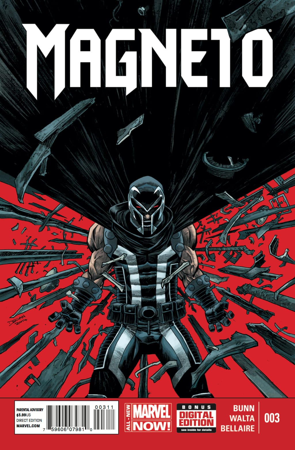 Marvel COMIC BOOK Magneto #3 - CVR A (VF/NM)