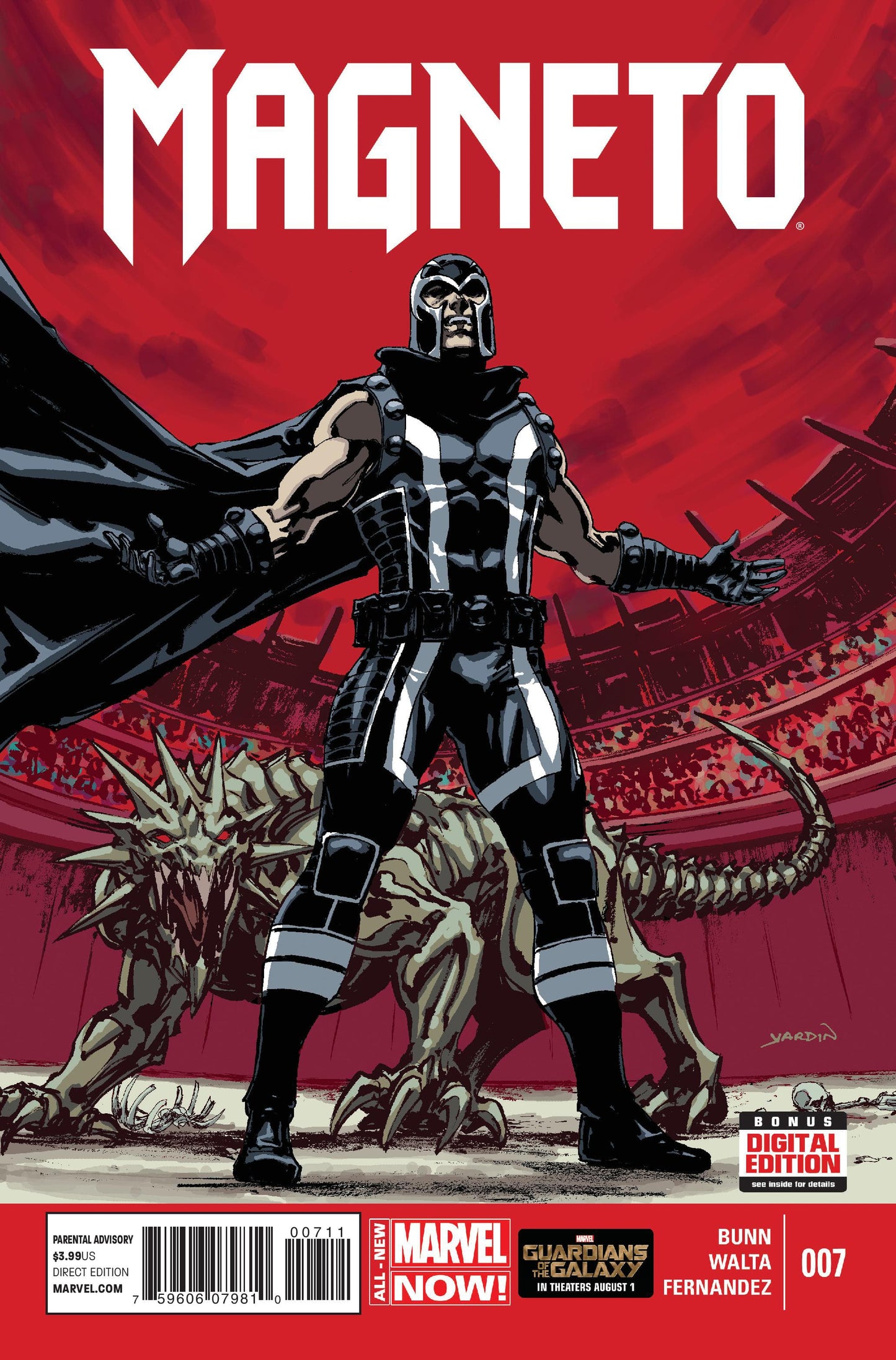 Marvel COMIC BOOK Magneto #7 - CVR A (VF/NM)
