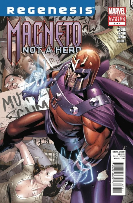 Marvel COMIC BOOK Magneto: Not A Hero #1 CVR A Marvel 2011 VF