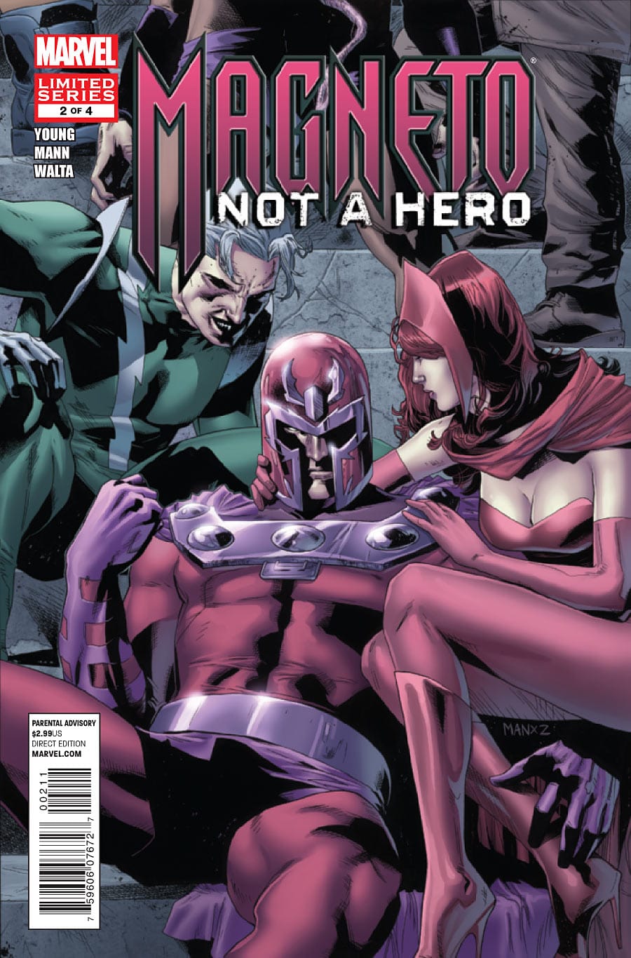 Marvel COMIC BOOK Magneto: Not A Hero #2 CVR A Marvel 2011 VF