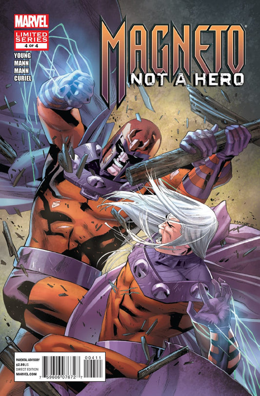 Marvel COMIC BOOK Magneto: Not A Hero #4 CVR A Marvel 2012 VF