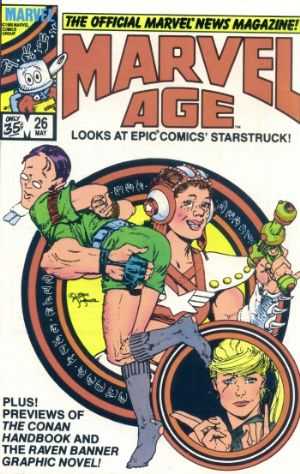 Marvel COMIC BOOK Marvel Age #26 (FN/VF)