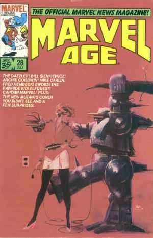 Marvel COMIC BOOK Marvel Age #28 (FN/VF)