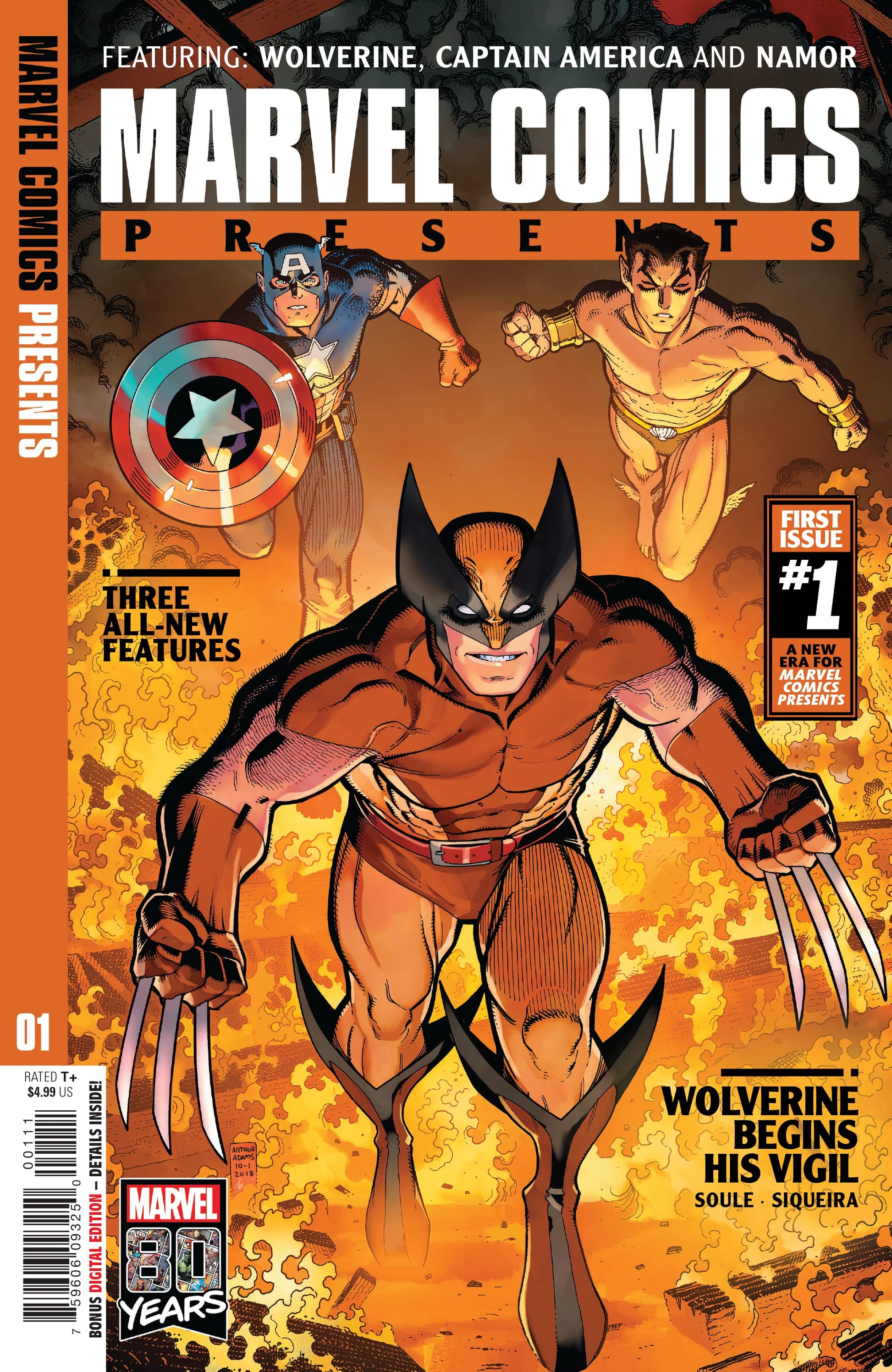Marvel COMIC BOOK Marvel Comics Presents #1 (VF)
