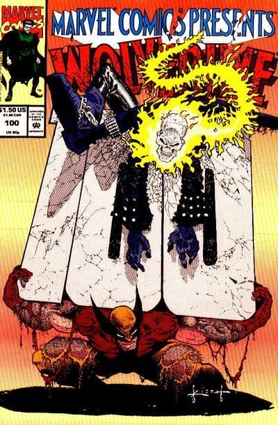 Marvel COMIC BOOK Marvel Comics Presents #100 (VF)