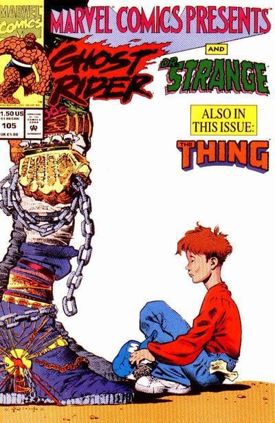 Marvel COMIC BOOK Marvel Comics Presents #105 (VF)