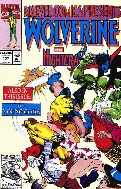 Marvel COMIC BOOK Marvel Comics Presents #107 (VF)