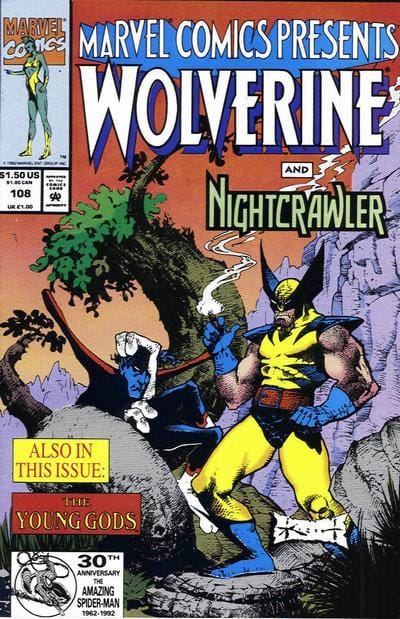 Marvel COMIC BOOK Marvel Comics Presents #108 (VF)