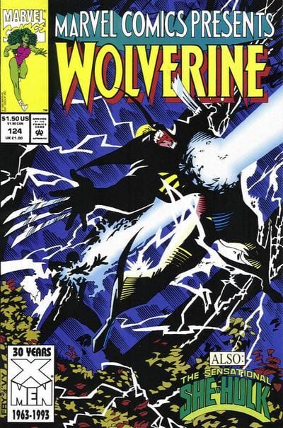 Marvel COMIC BOOK Marvel Comics Presents #124 (VF)