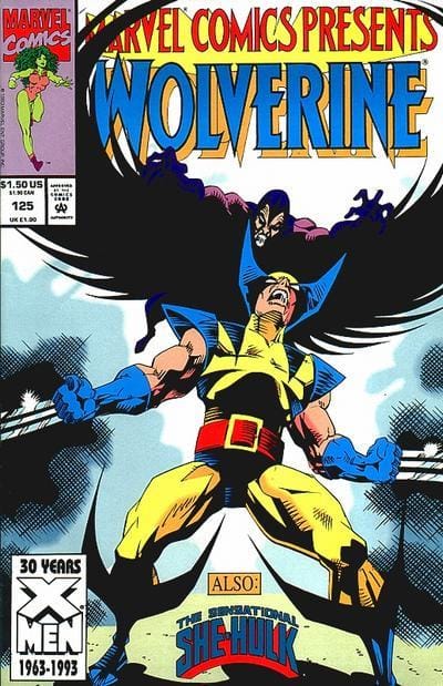 Marvel COMIC BOOK Marvel Comics Presents #125 (VF)