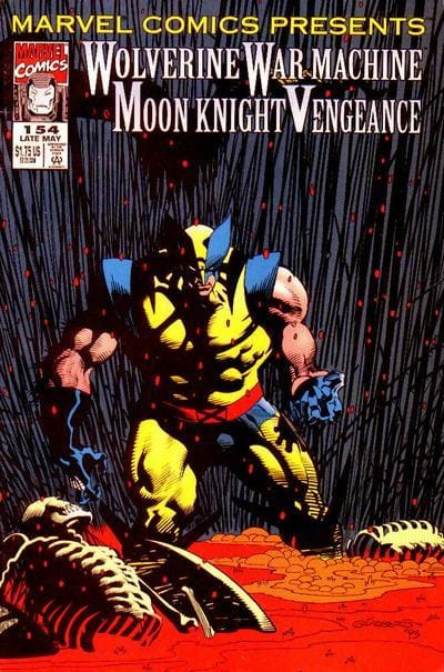 Marvel COMIC BOOK Marvel Comics Presents #154 (VF)
