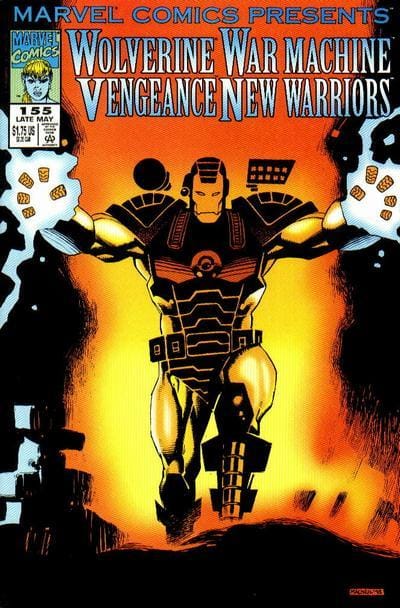 Marvel COMIC BOOK Marvel Comics Presents #155 (VF)