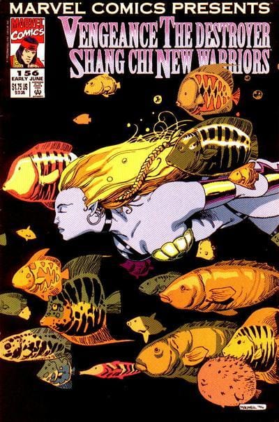 Marvel COMIC BOOK Marvel Comics Presents #156 (VF)