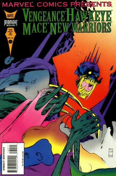 Marvel COMIC BOOK Marvel Comics Presents #160 (VF)
