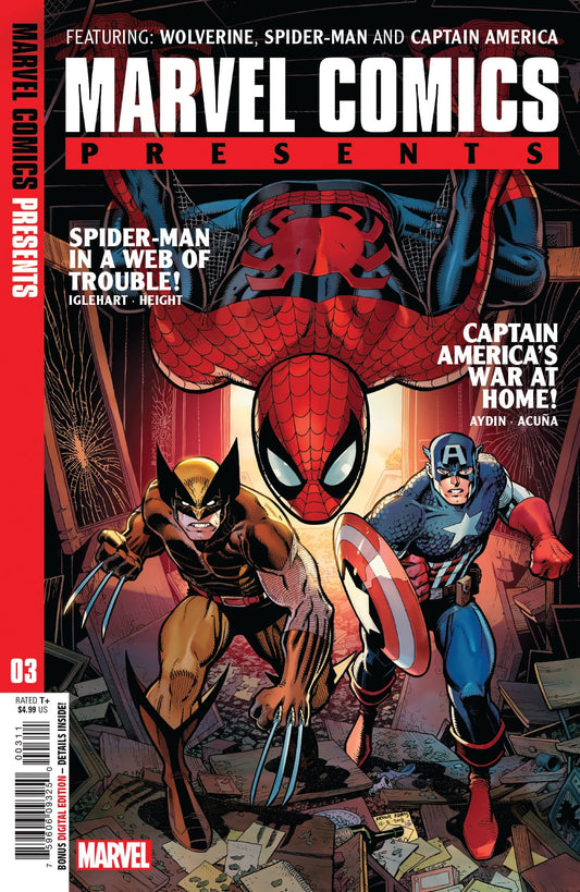 Marvel COMIC BOOK Marvel Comics Presents #3 (VF)