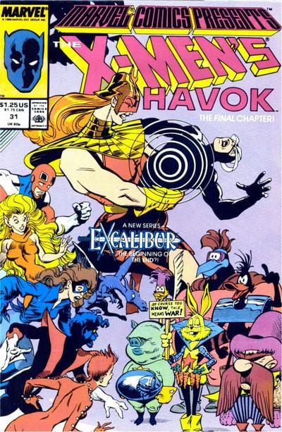 Marvel COMIC BOOK Marvel Comics Presents #31