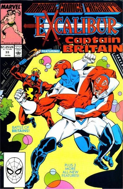 Marvel COMIC BOOK Marvel Comics Presents #33