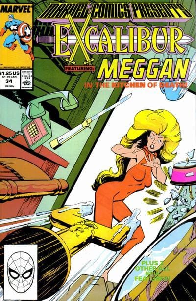 Marvel COMIC BOOK Marvel Comics Presents #34
