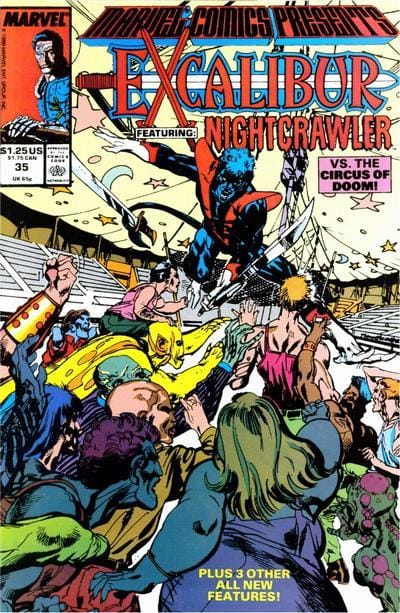 Marvel COMIC BOOK Marvel Comics Presents #35