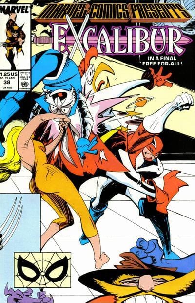 Marvel COMIC BOOK Marvel Comics Presents #38