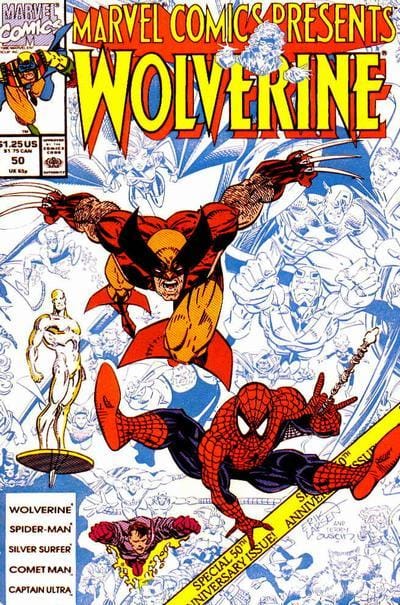 Marvel COMIC BOOK Marvel Comics Presents #50