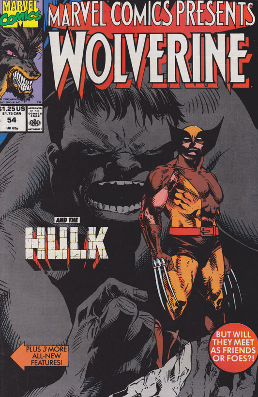 Marvel COMIC BOOK Marvel Comics Presents #54