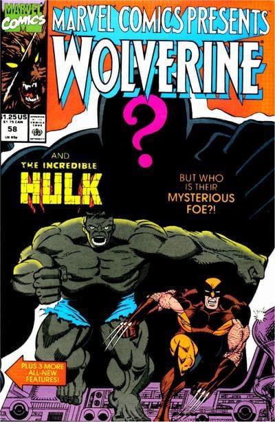 Marvel COMIC BOOK Marvel Comics Presents #58