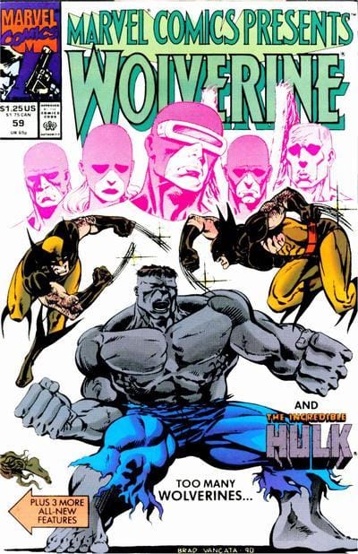 Marvel COMIC BOOK Marvel Comics Presents #59