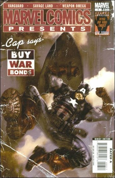 Marvel COMIC BOOK Marvel Comics Presents #6 (VF)