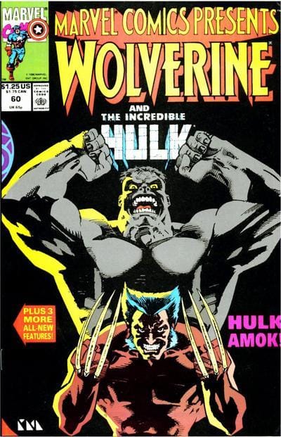 Marvel COMIC BOOK Marvel Comics Presents #60